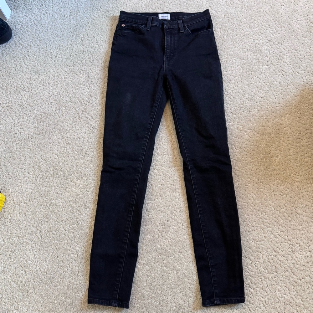 Hudson Blair Valerie Black Skinny Jeans Women's Size 26